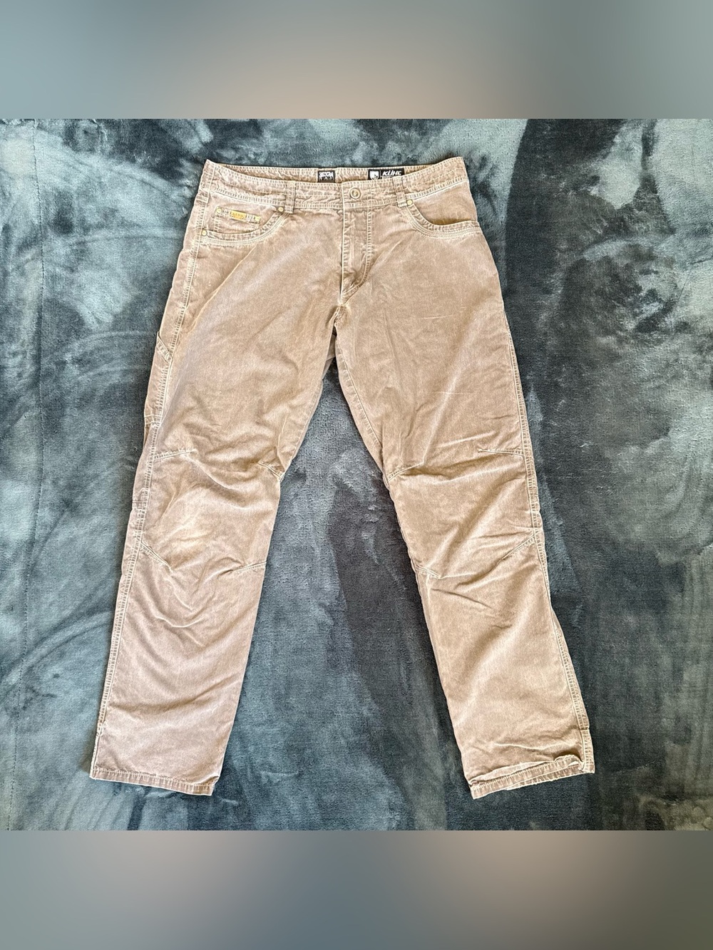 Kühl Revolvr Pants Men’s 36x34 Vintage Patina Dye Lightweight Hiking Travel